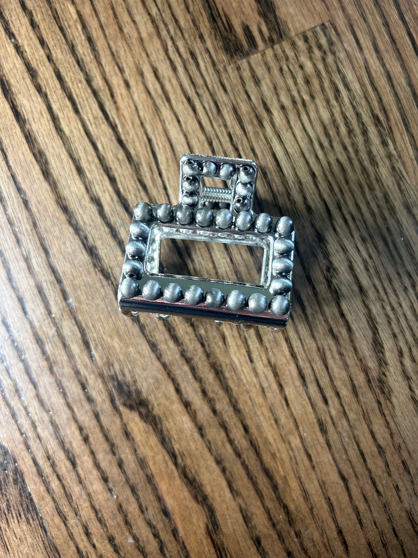 Faux Navajo Pearl Hair Claw Clips