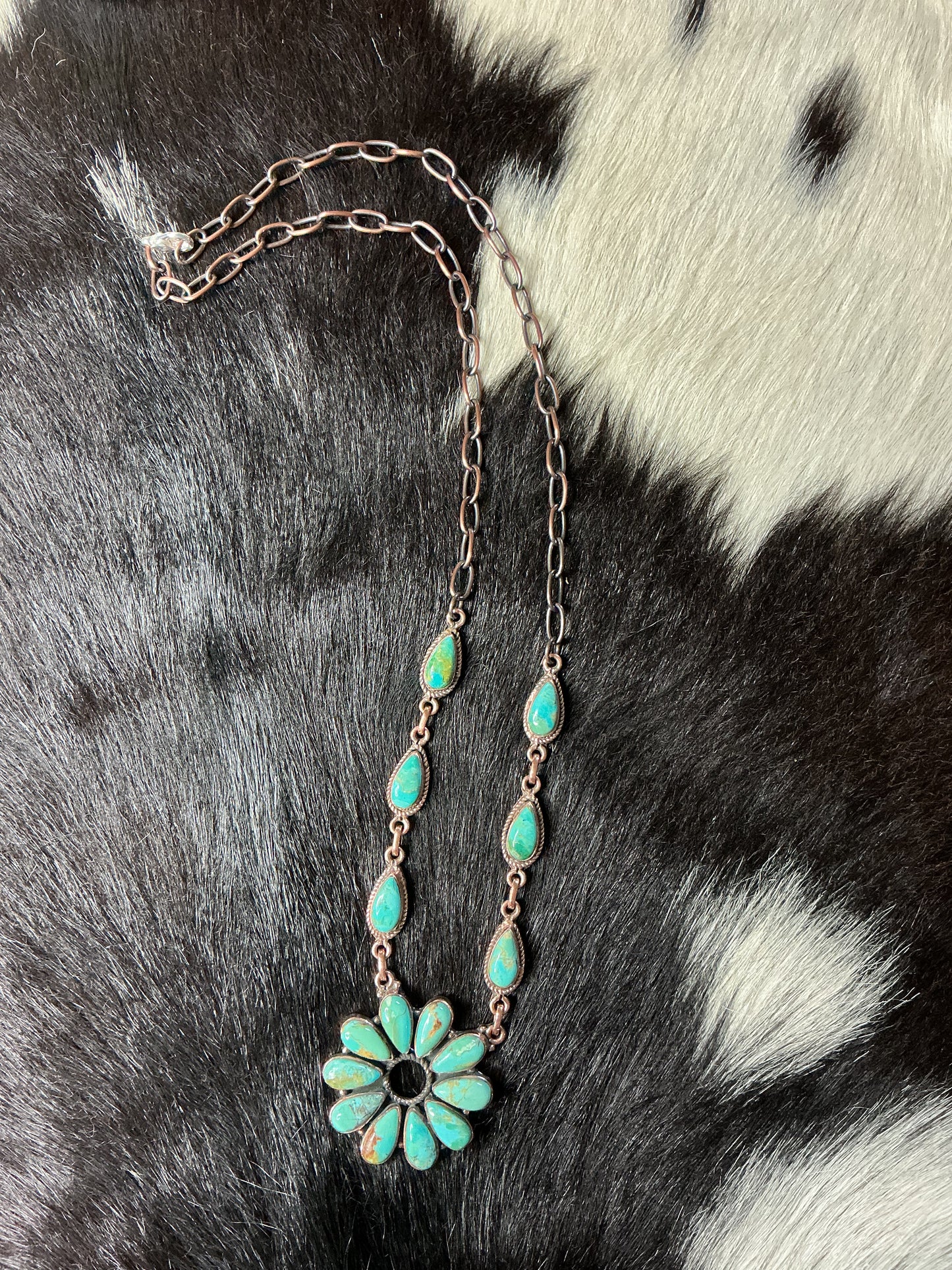 Turquoise Copper Necklace