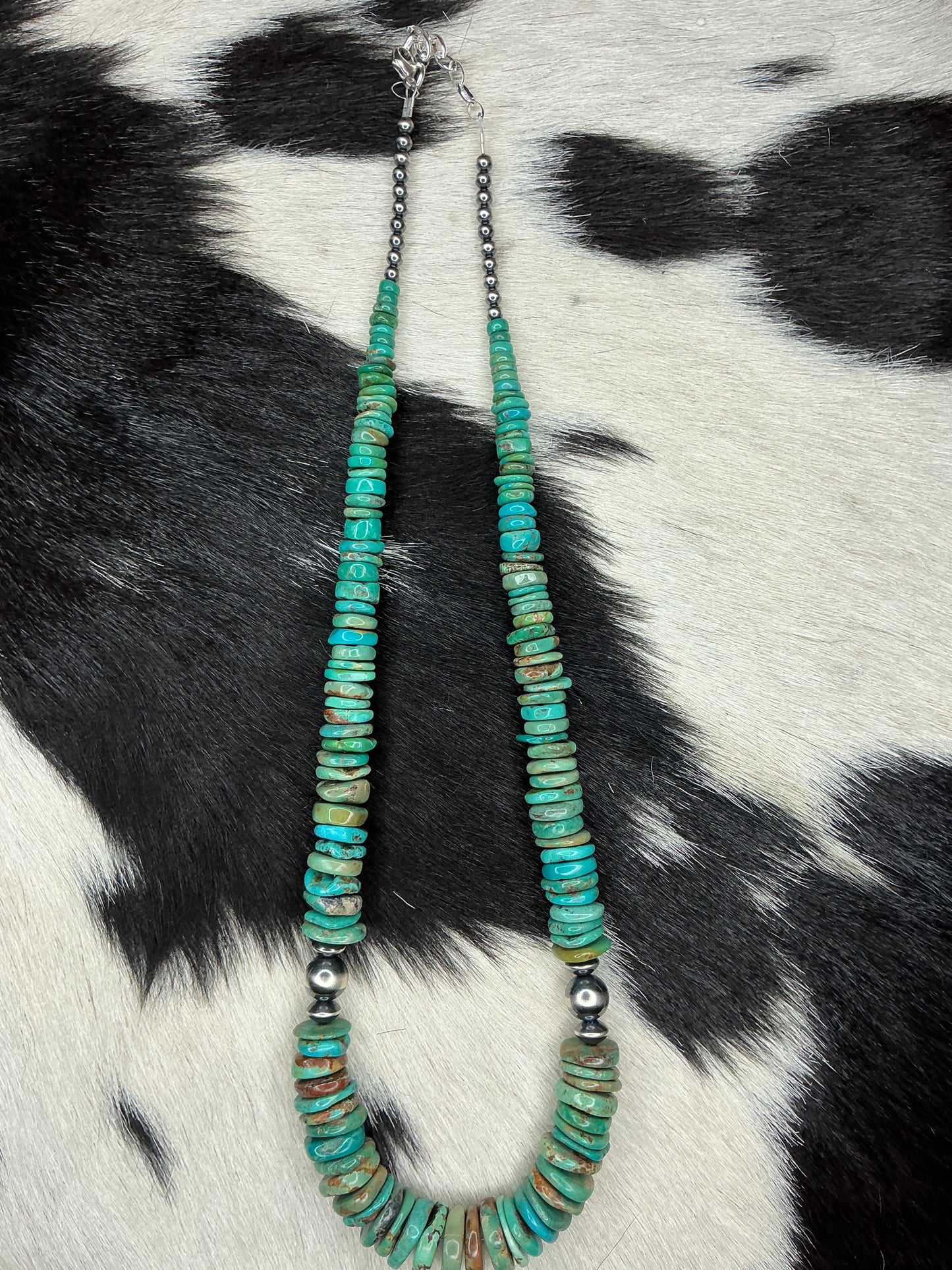 Turquoise Sterling Silver Necklace