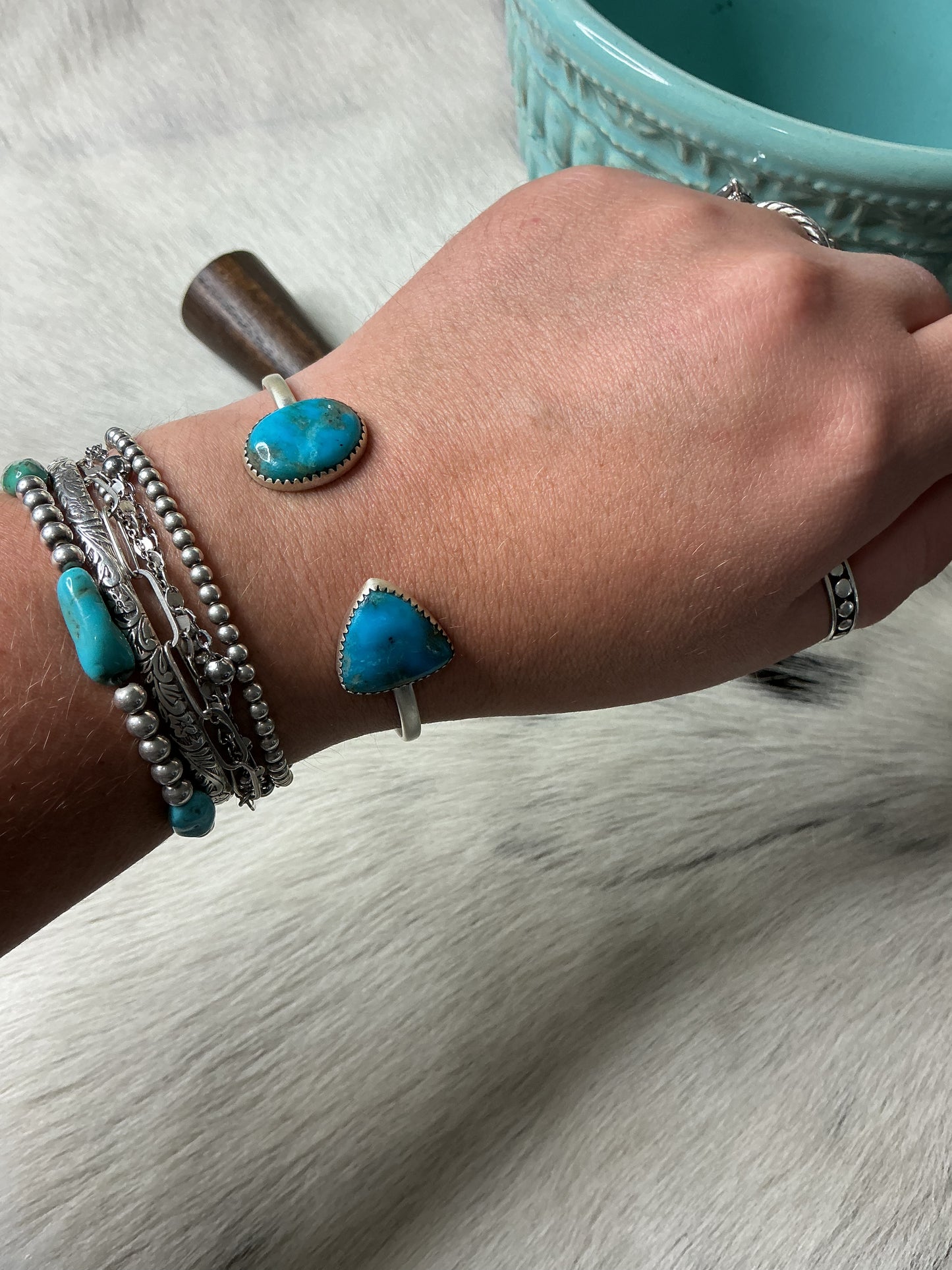 Ithaca Peak Turquoise Cuff