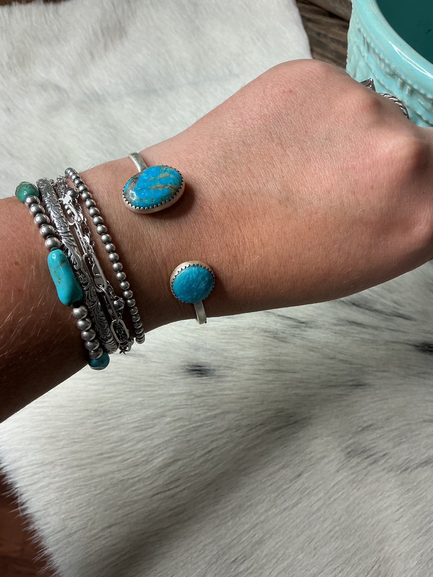 Ithaca Peak Turquoise Cuff