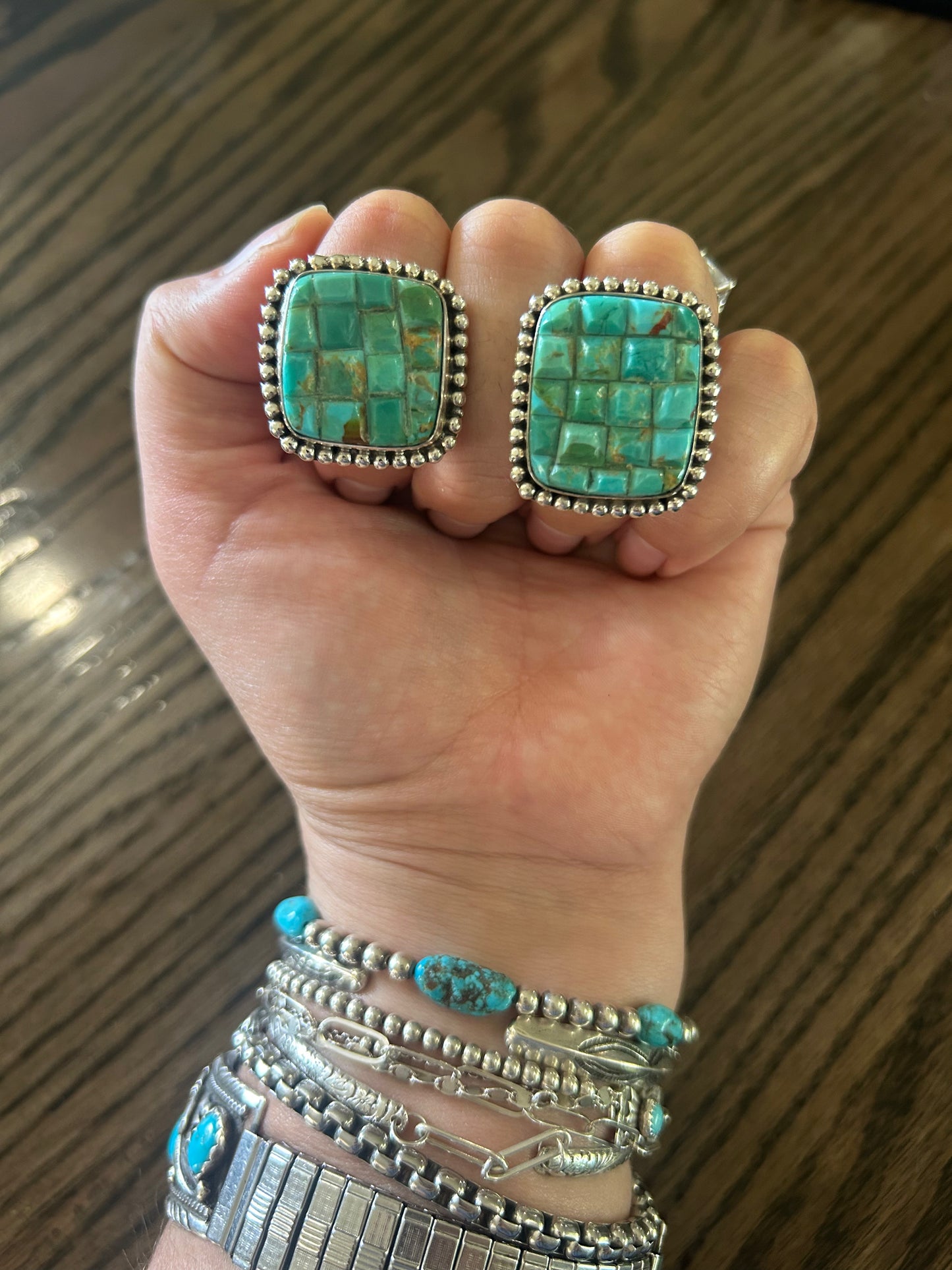 Cobblestone Mohave Turquoise Ring