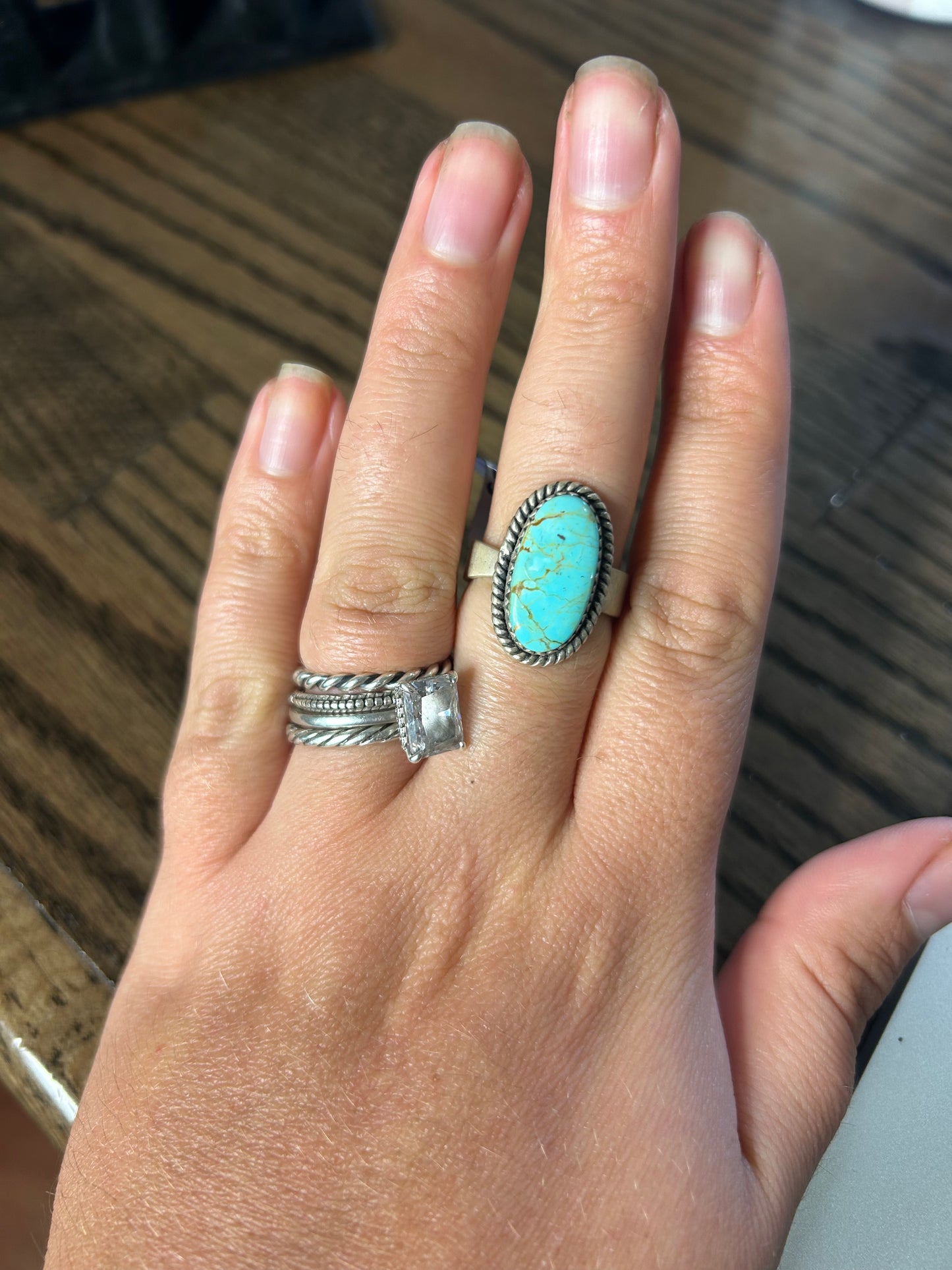 Mine 8 Adjustable Ring