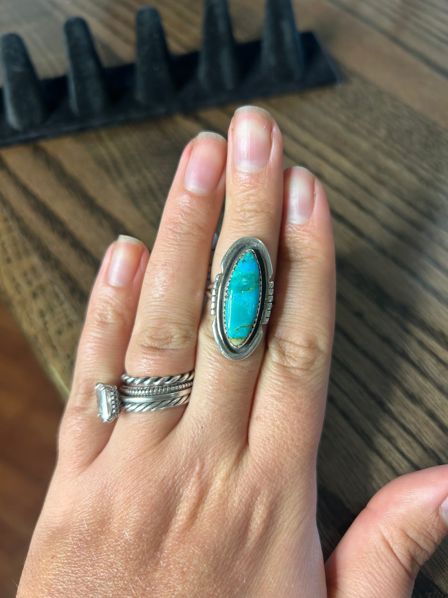 Mohave Turquoise Size 6 Ring