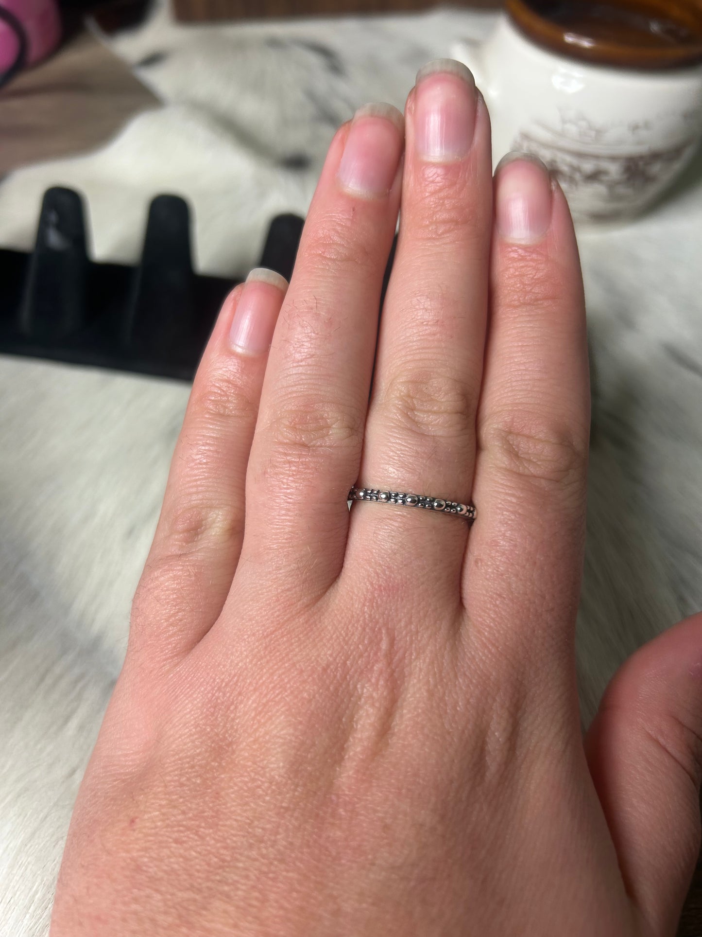 Multi Dot Stacker Ring