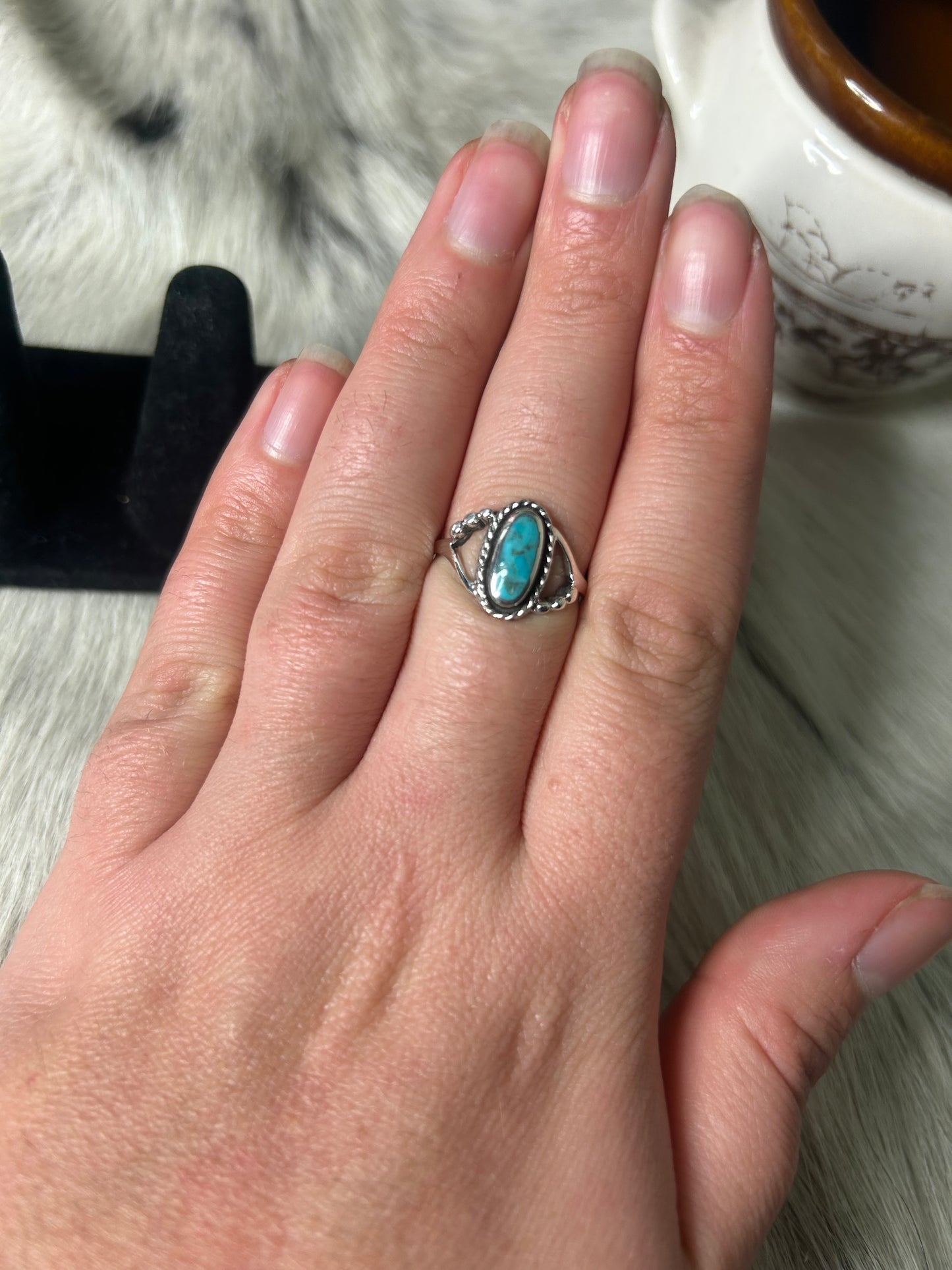 Simple Turquoise Ring
