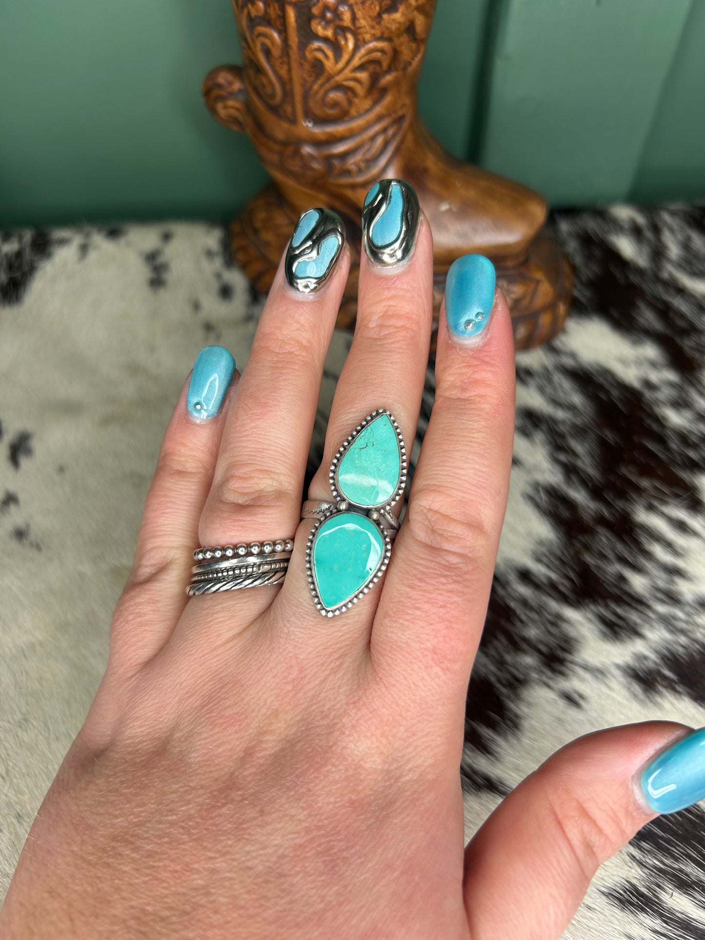 Royston Double Stone Ring