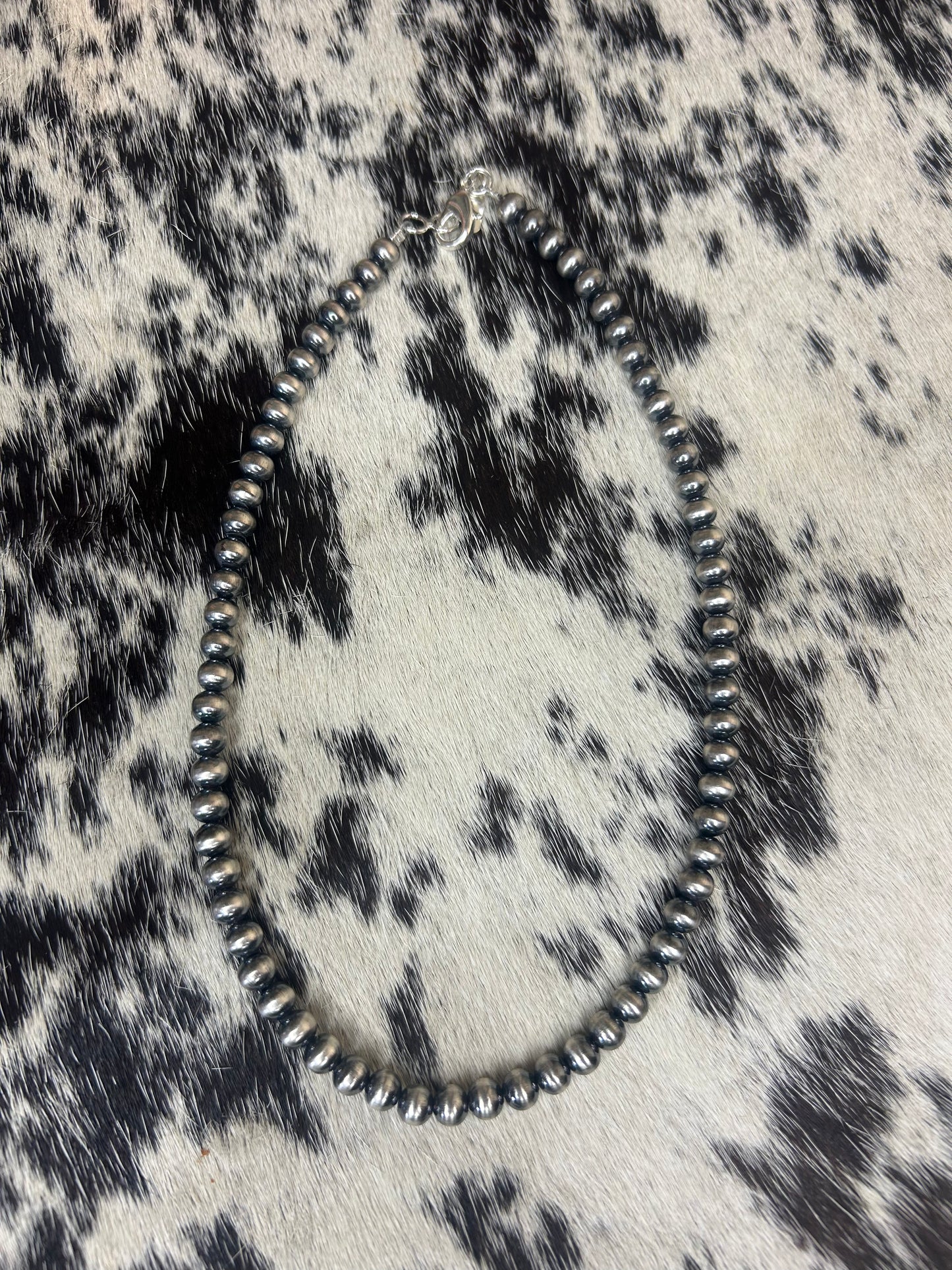 Silver Pated Copper Pearl 6mm
