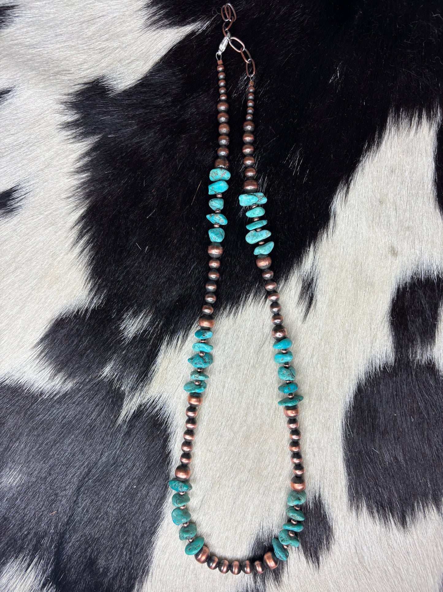 Copper Turquoise Necklace