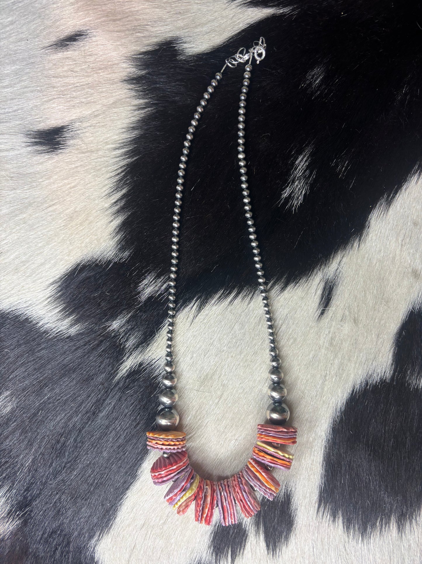 Sterling Silver Royal Pectin Shell Necklace