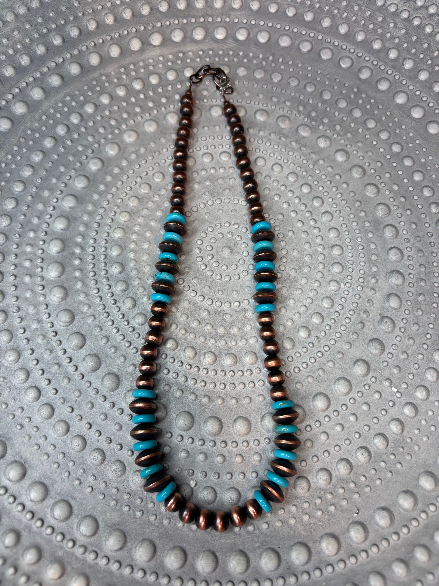Copper Turquoise Necklace