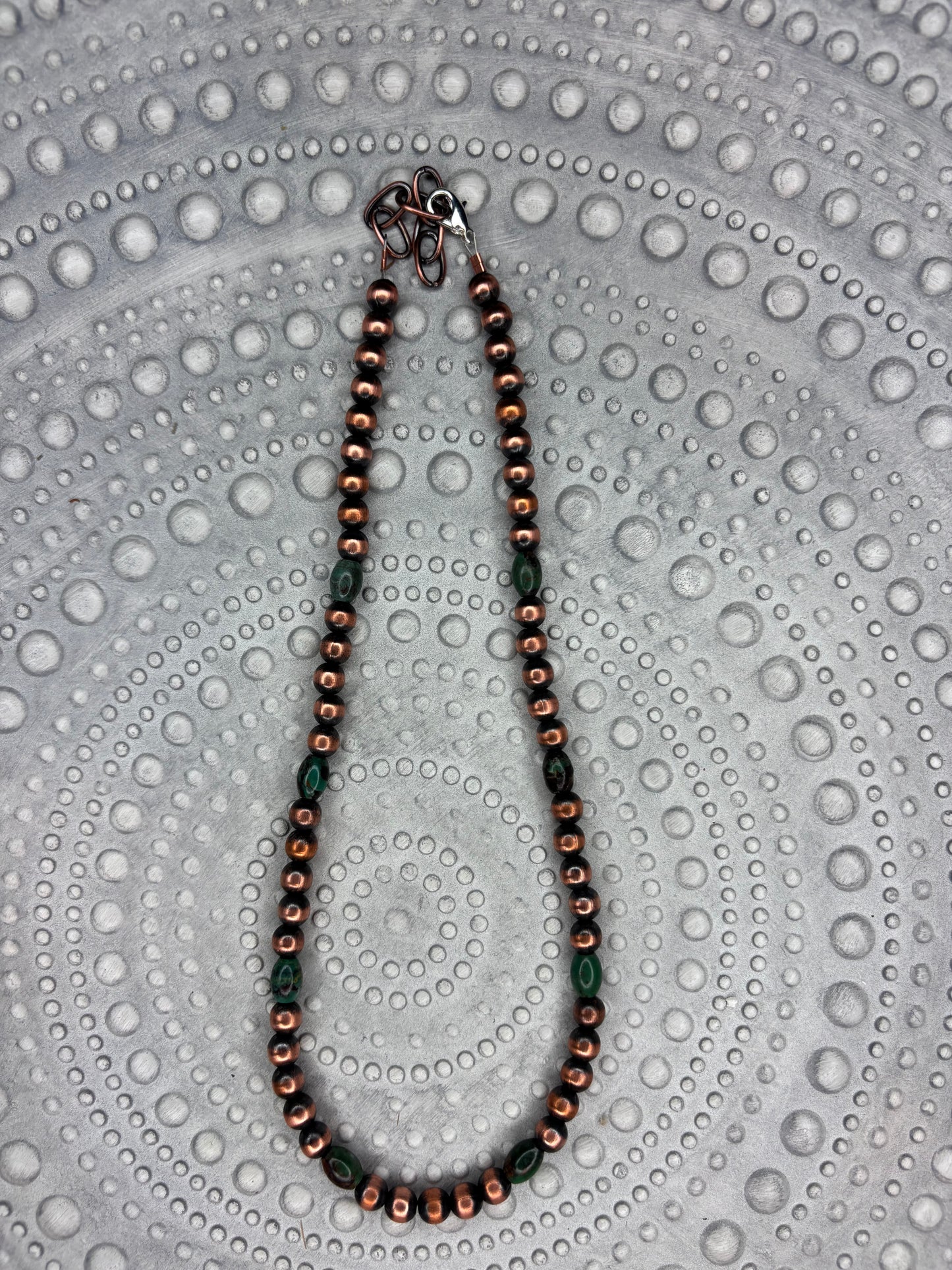 Copper Turquoise Necklace
