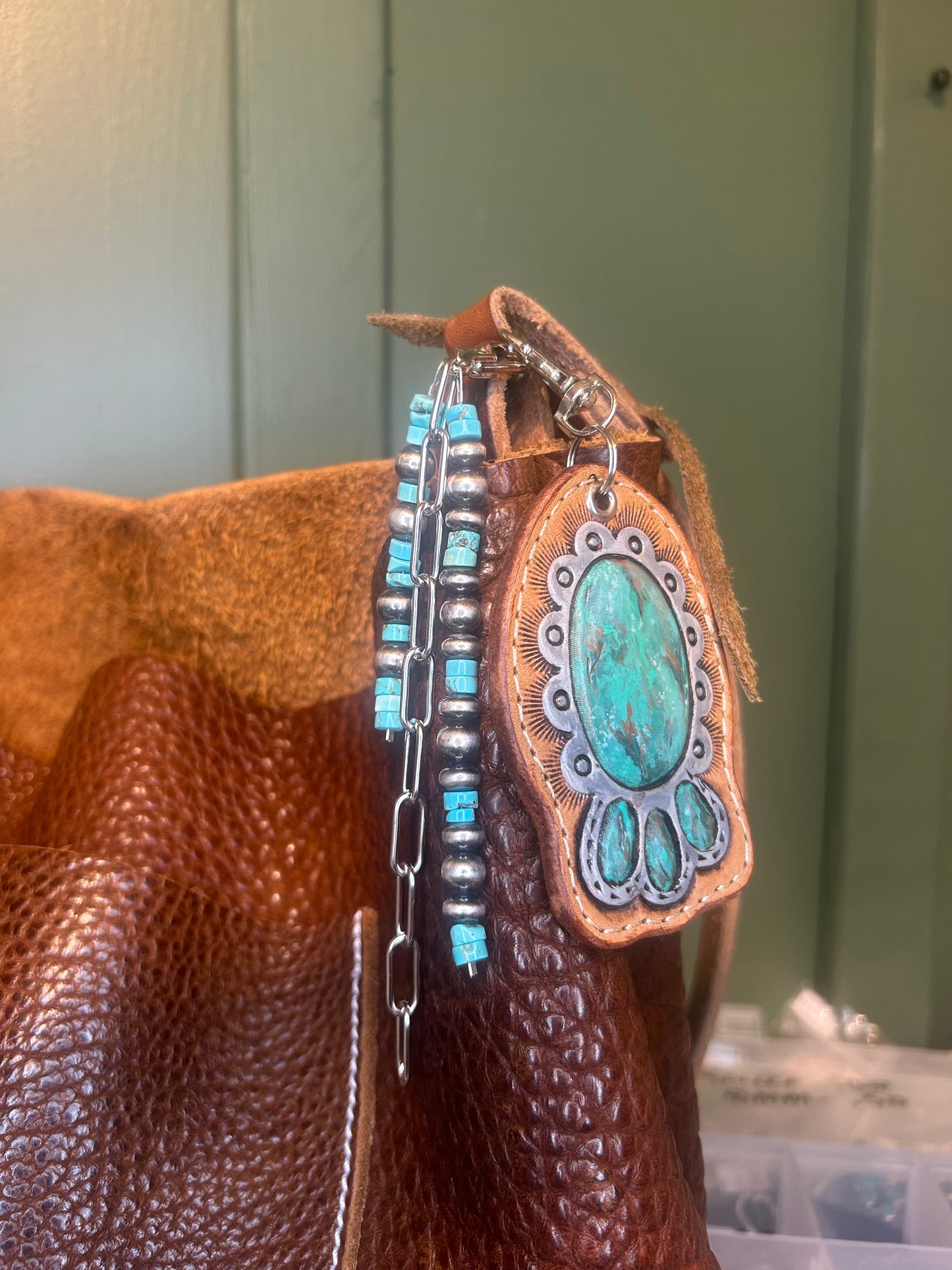 Black Onyx Bag Charm
