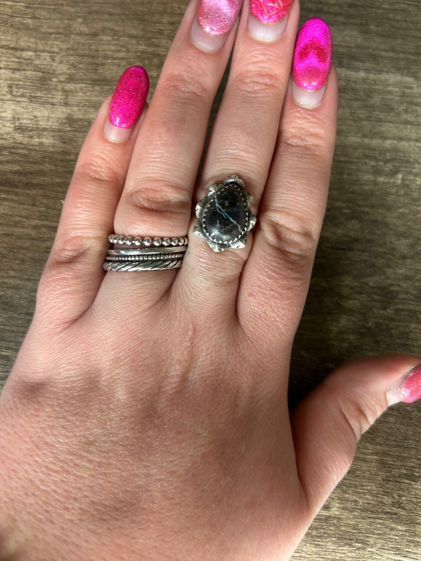 Blackjack Ring Size 8