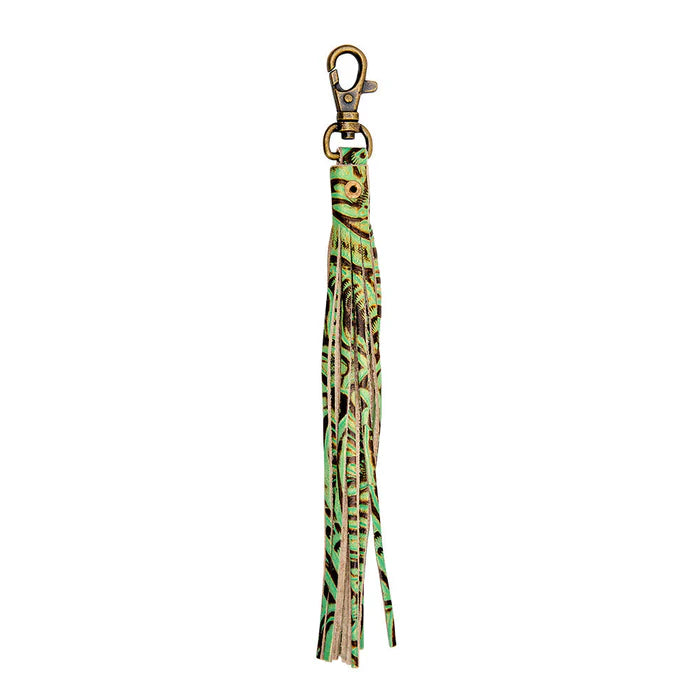 Green Fringe Charm