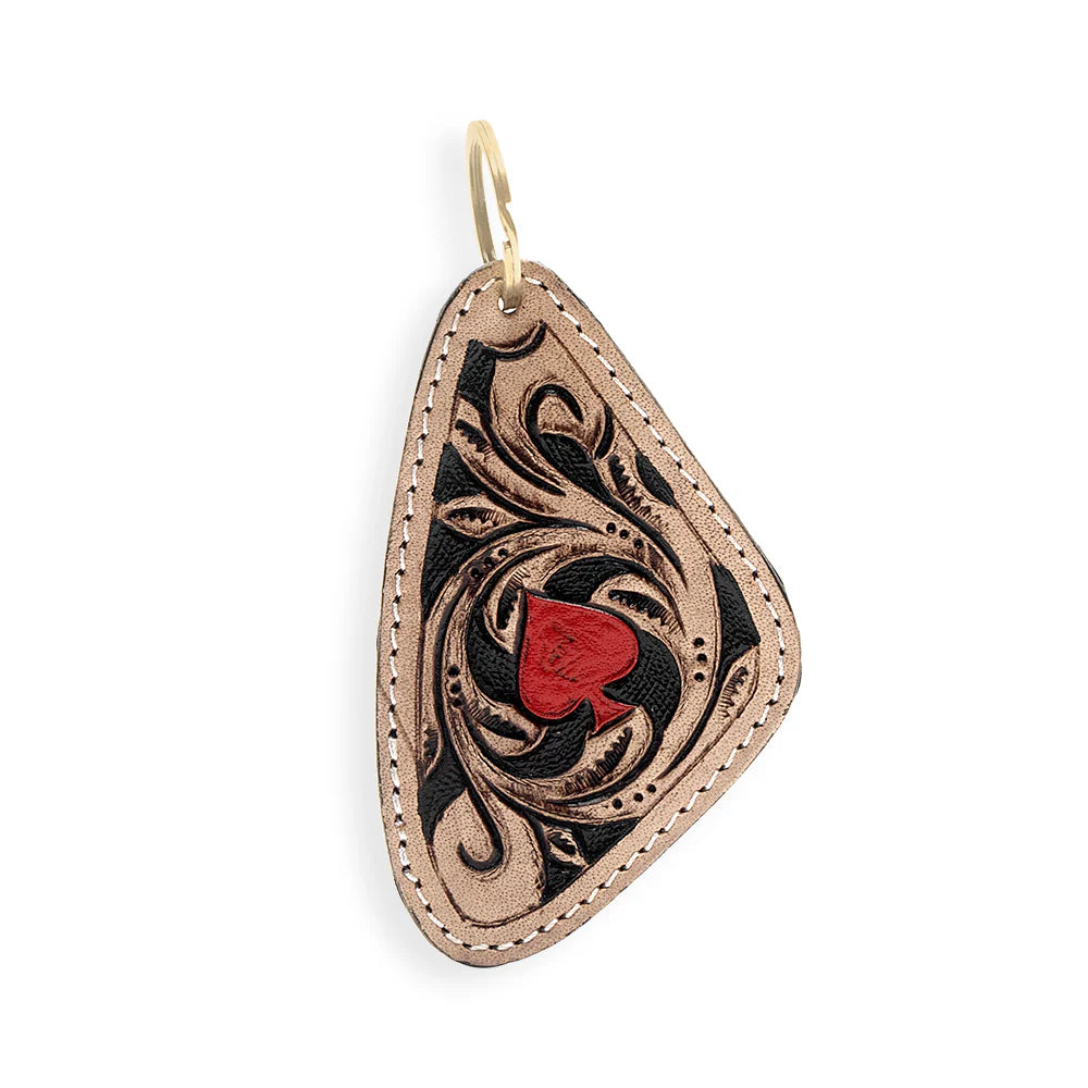 Red Spade Charm