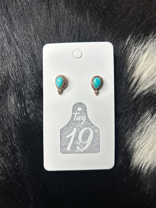 Turquoise Copper Ring