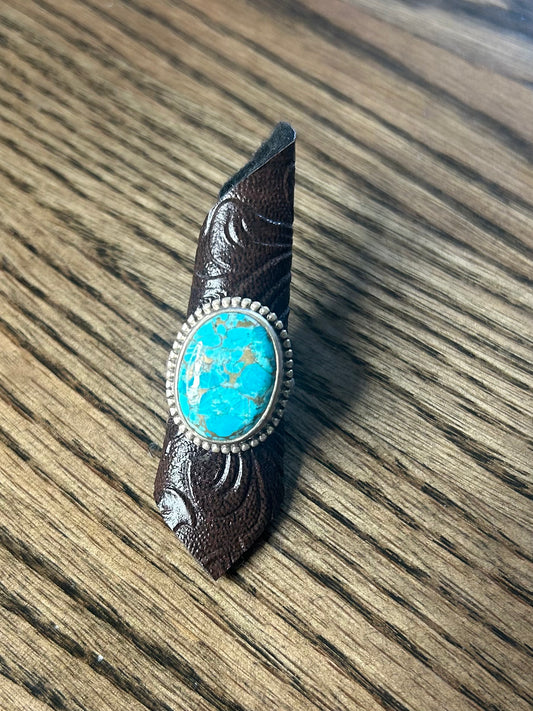 Copper Turquoise Ring
