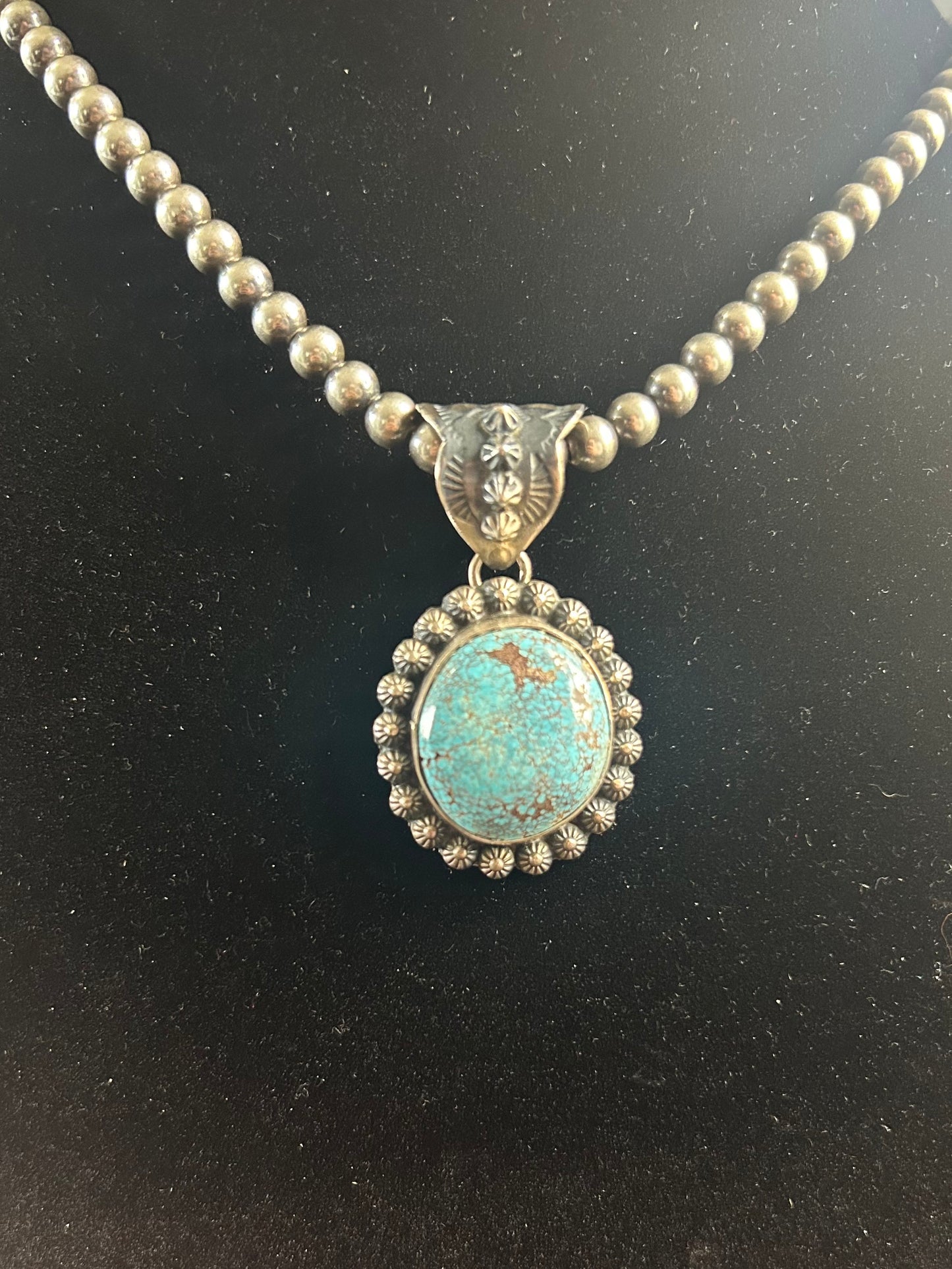 Native Made Turquoise Pendent