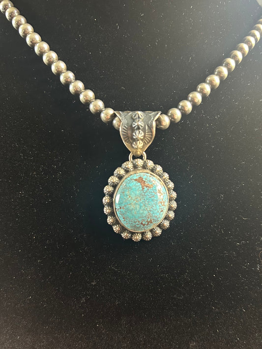 Native Made Turquoise Pendent