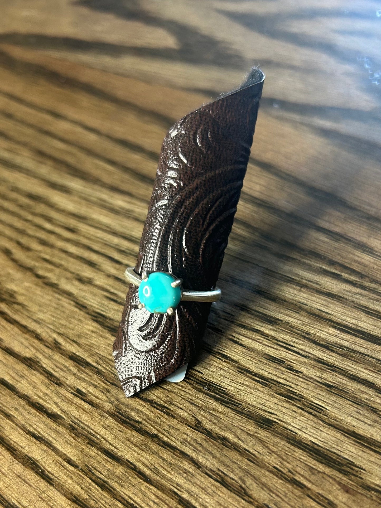 Turquoise Prong Set Ring