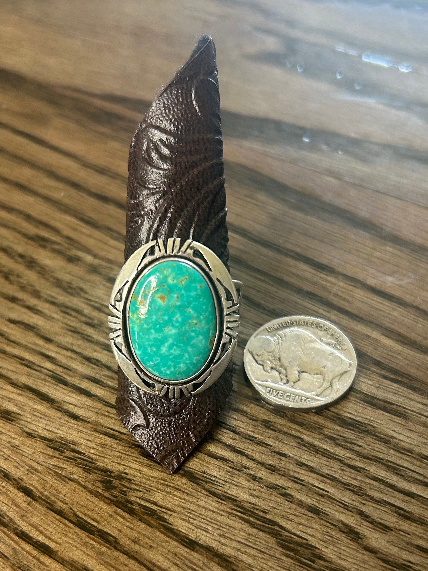 Chunky Turquoise Ring