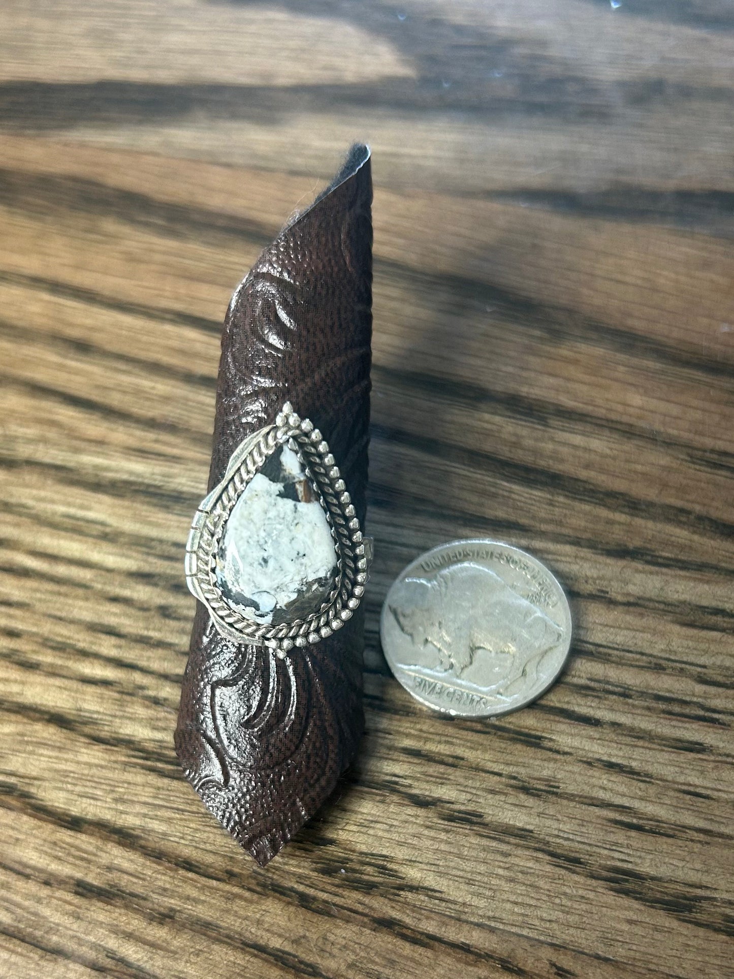 White Buffalo Ring