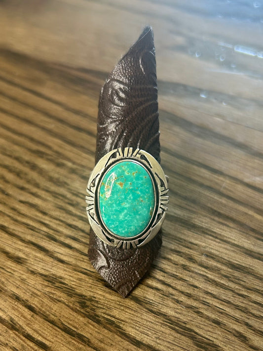 Chunky Turquoise Ring