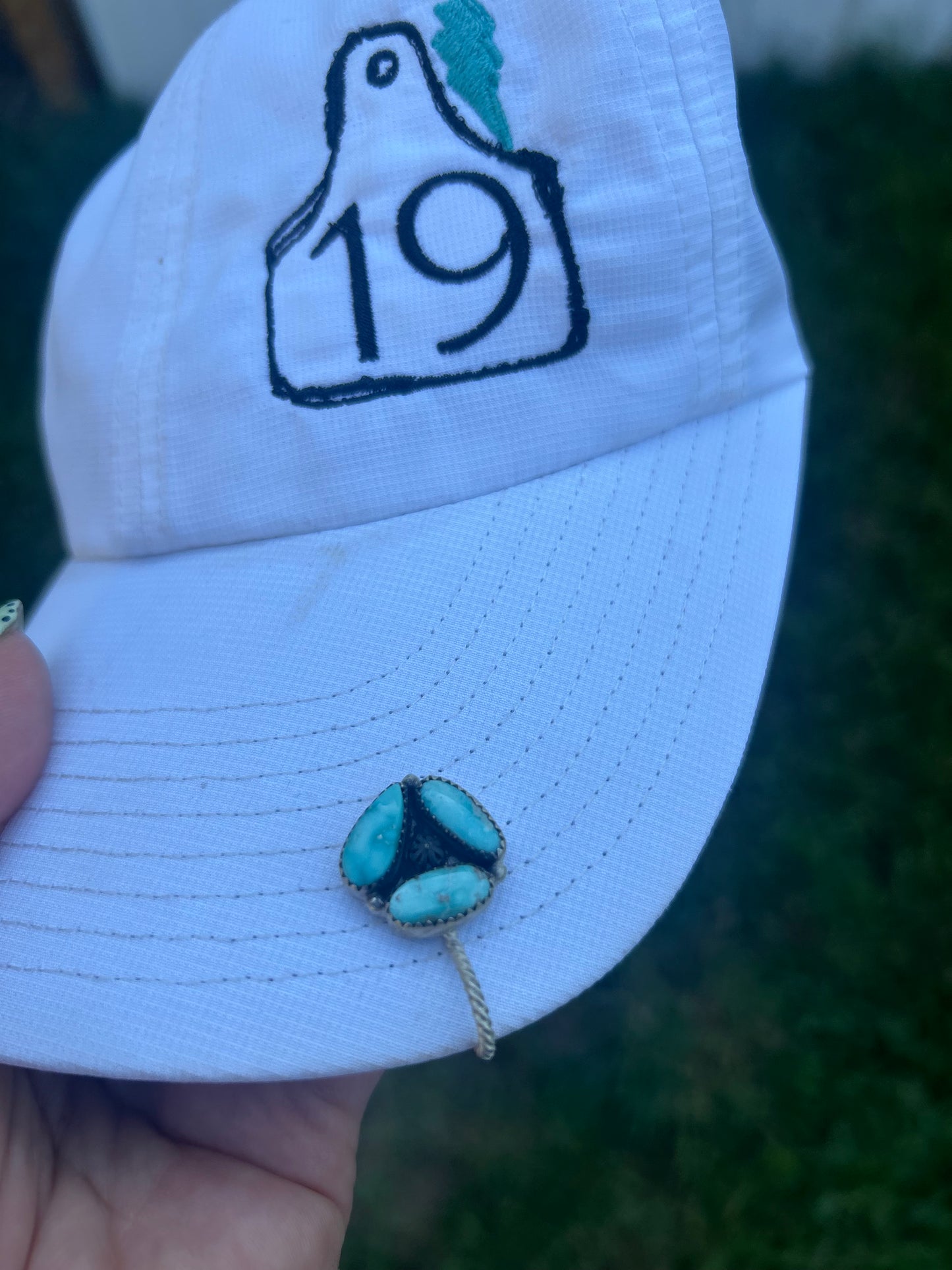 White Water Hat Clip