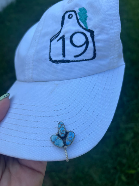 Golden Hills Hat Clip