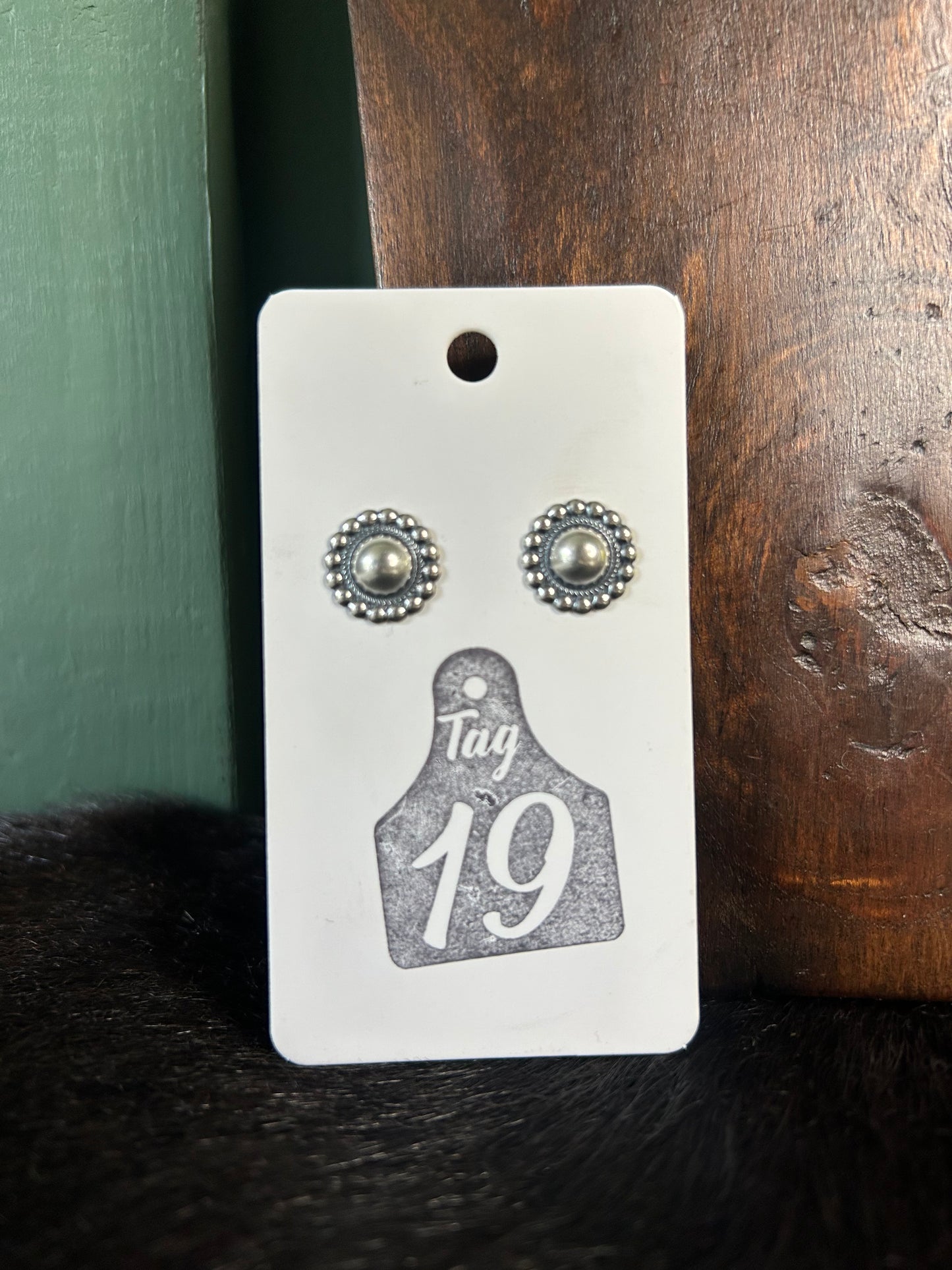 Bubble Concho Studs Mini