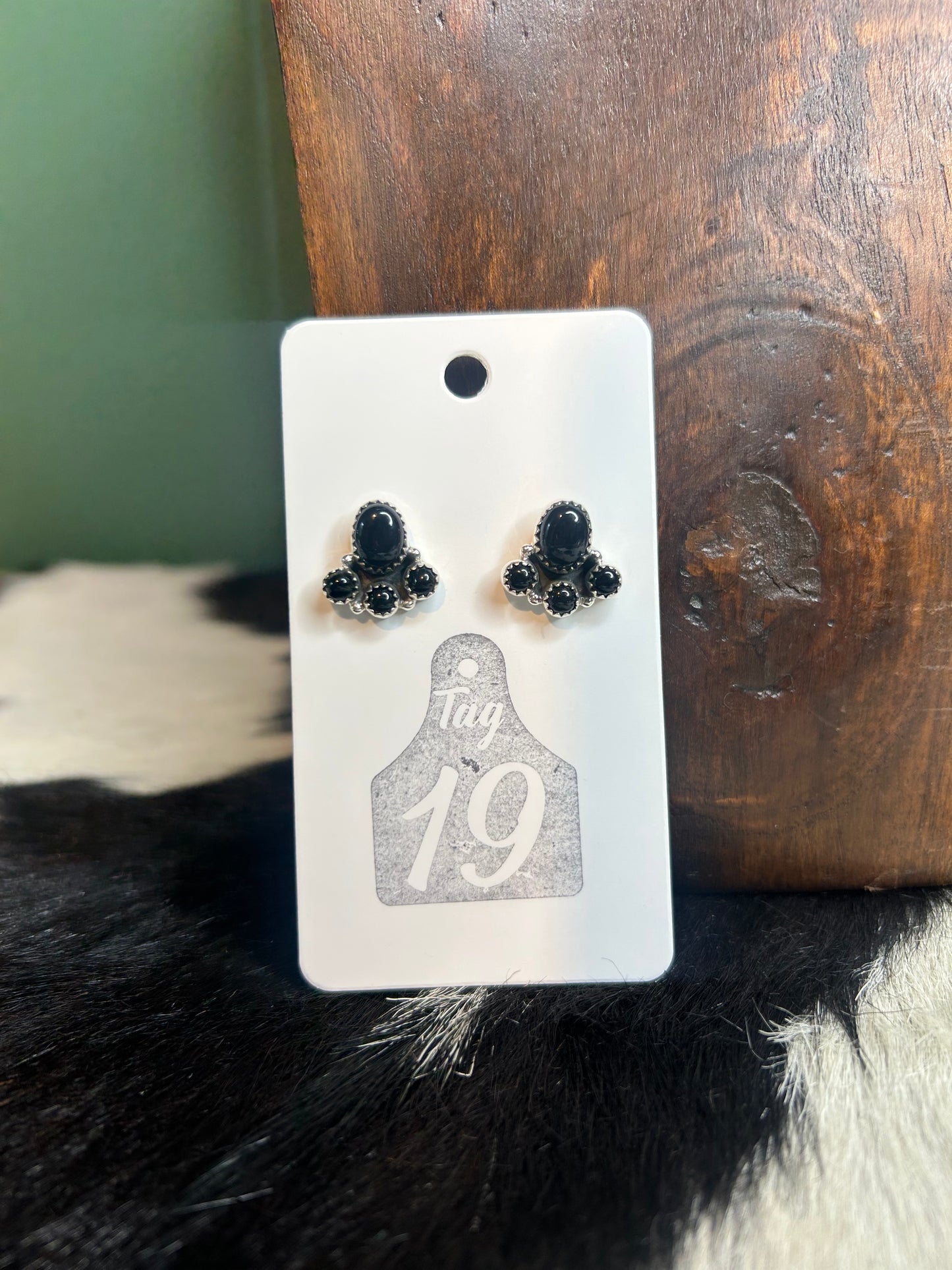 Black Onyx Earrings