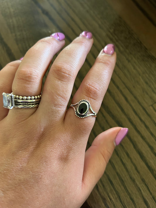 Black Onyx Ring