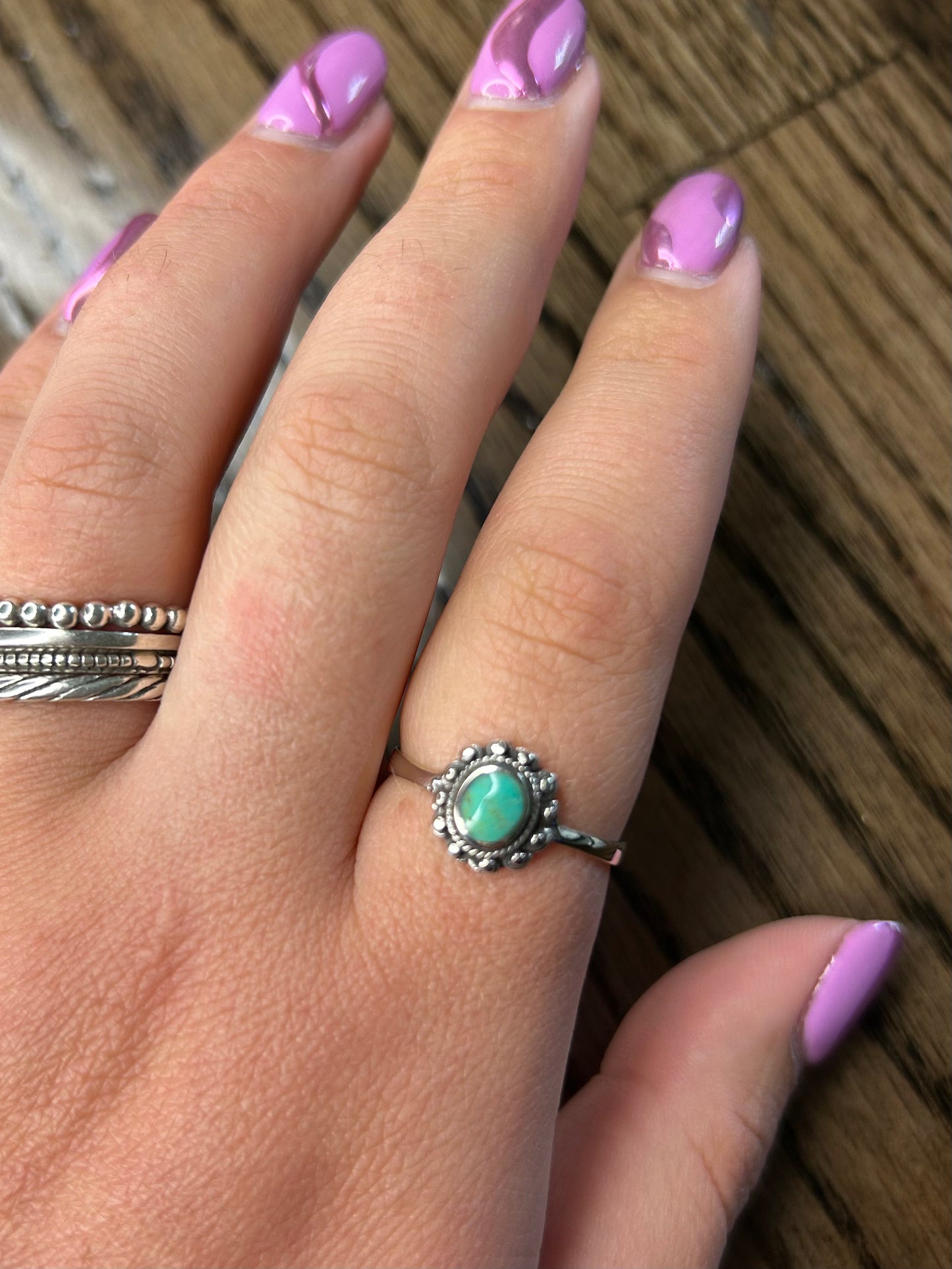 Turquoise Bubble Ring