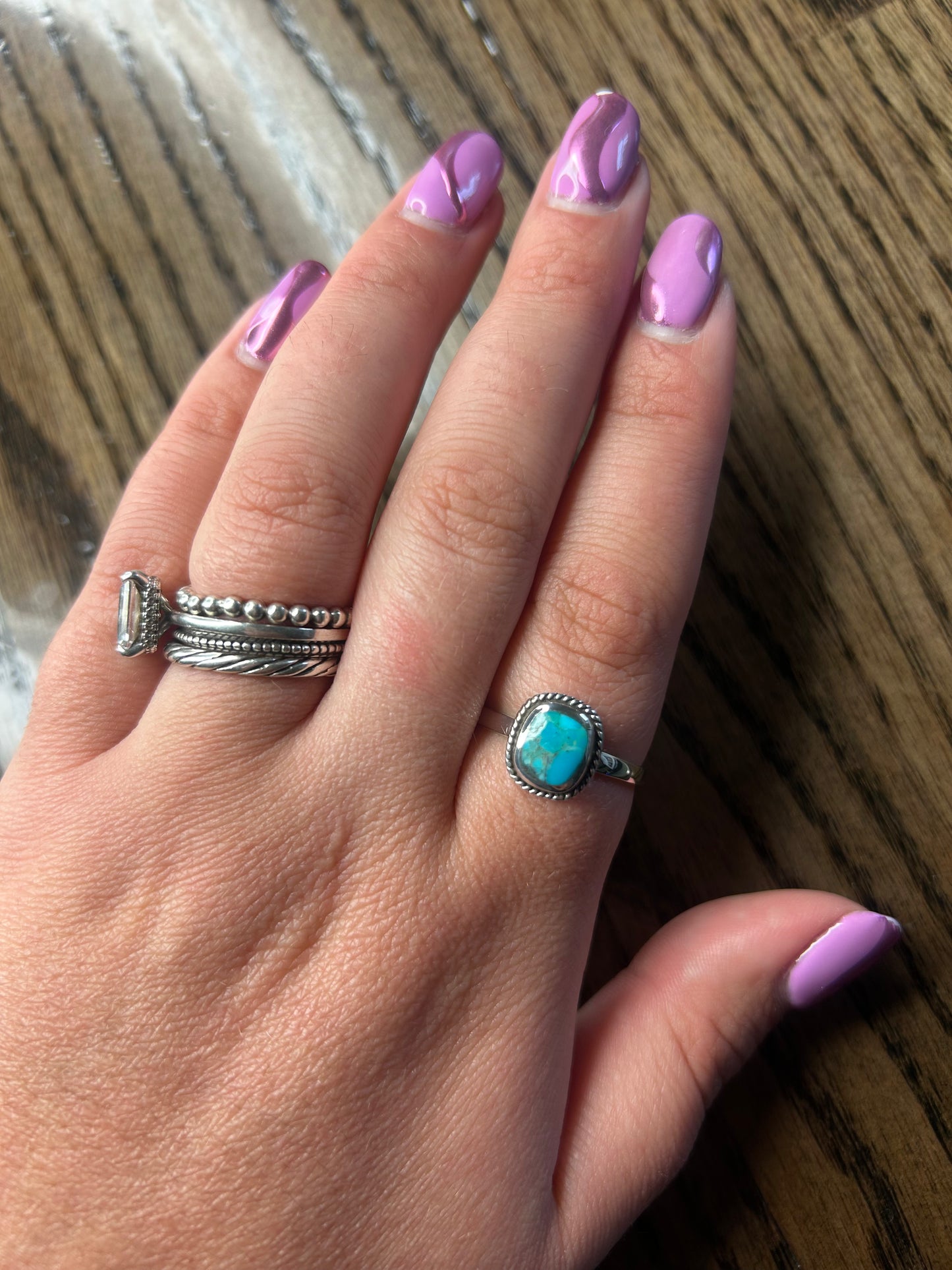 Turquoise Square Ring