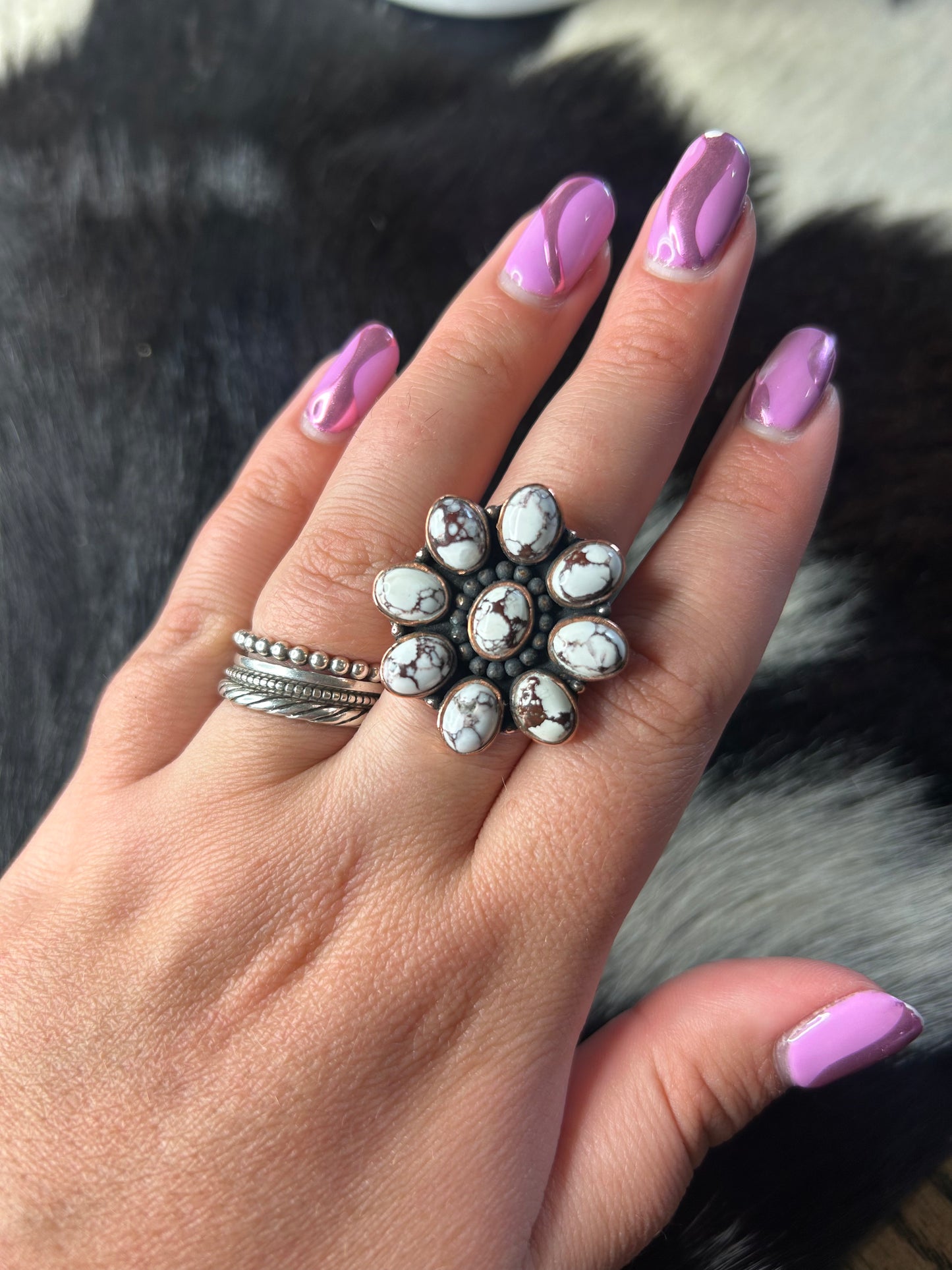 Copper Wild Horse Ring