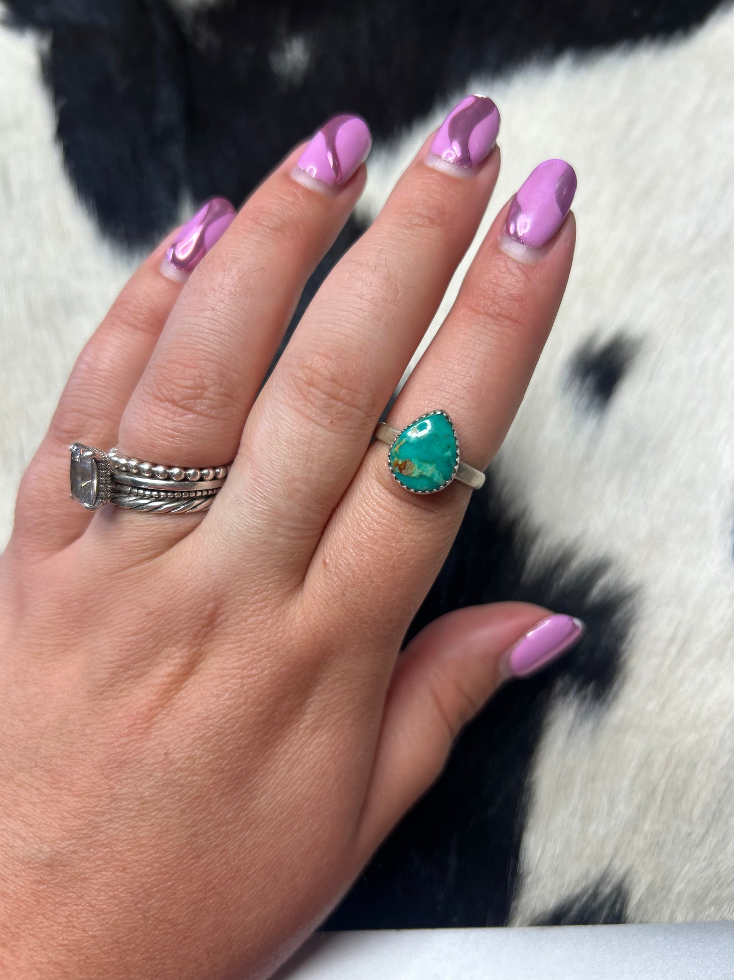 Pilot Mountain Turquoise Ring
