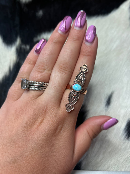 Cotton Candy Copper Ring