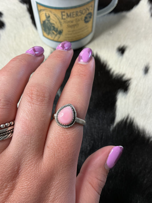 Pink Conch Ring