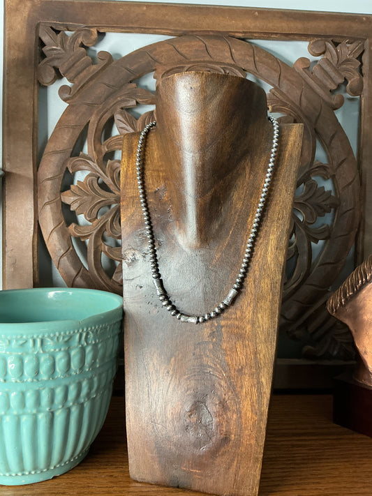 Barrel Bead Necklace