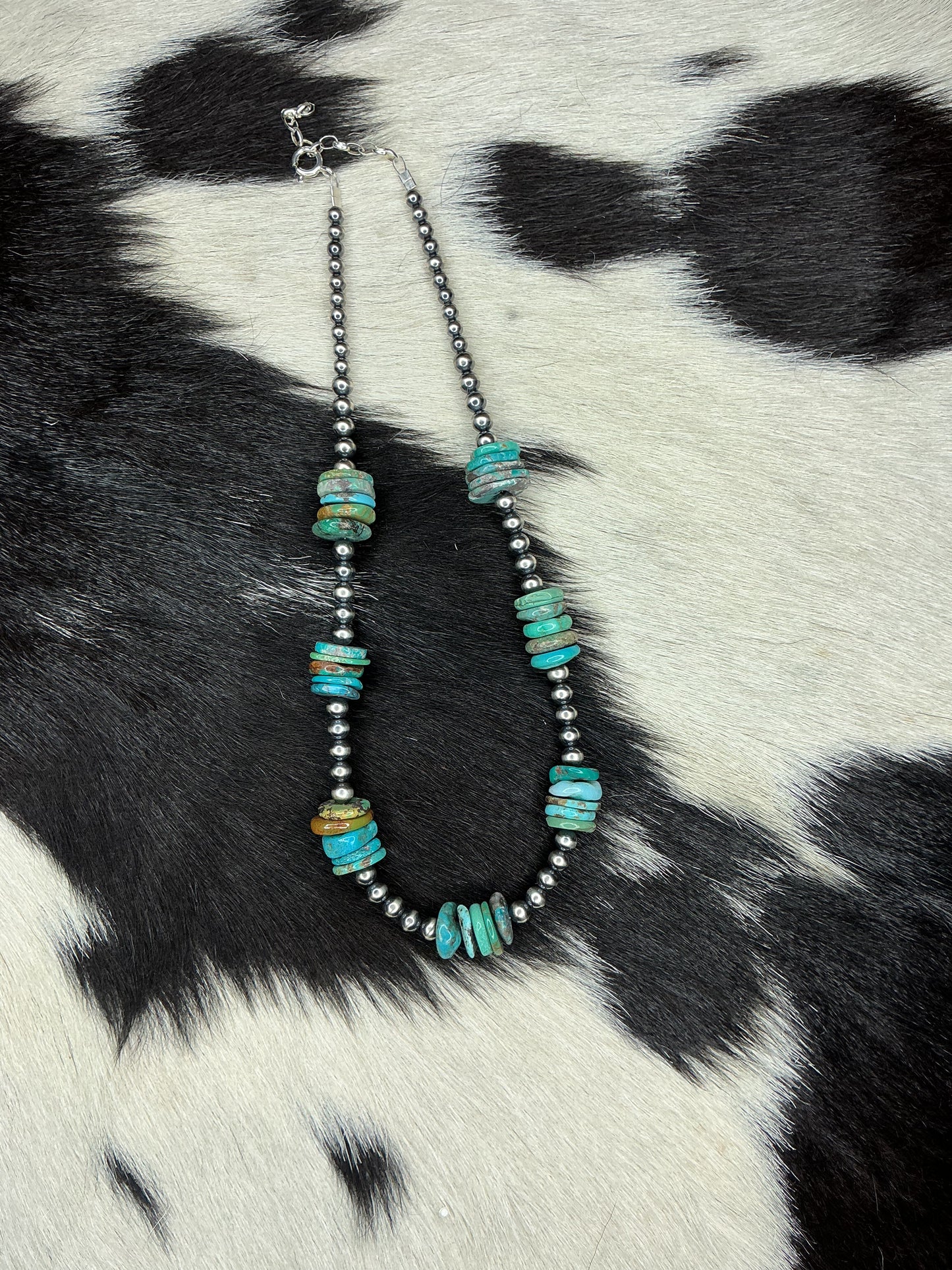 Turquoise Sterling Silver Necklace