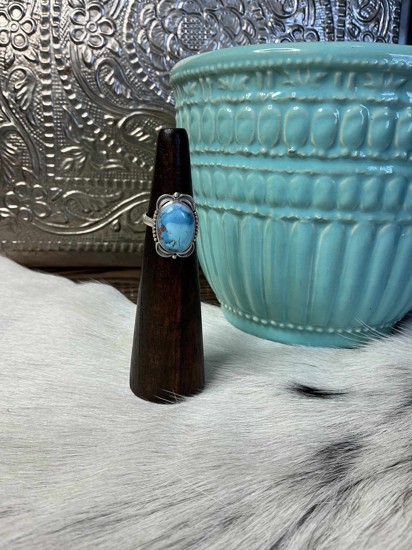 Golden Hills Turquoise Ring