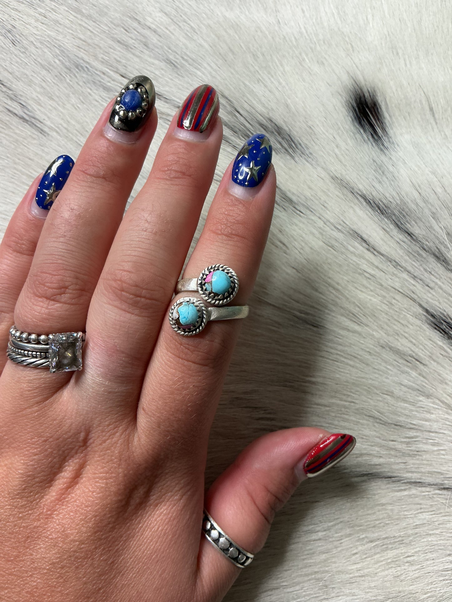 Cotton Candy Bypass Ring