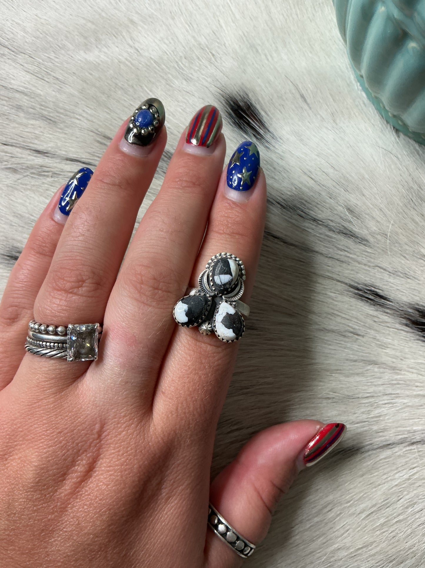 White Buffalo Ring