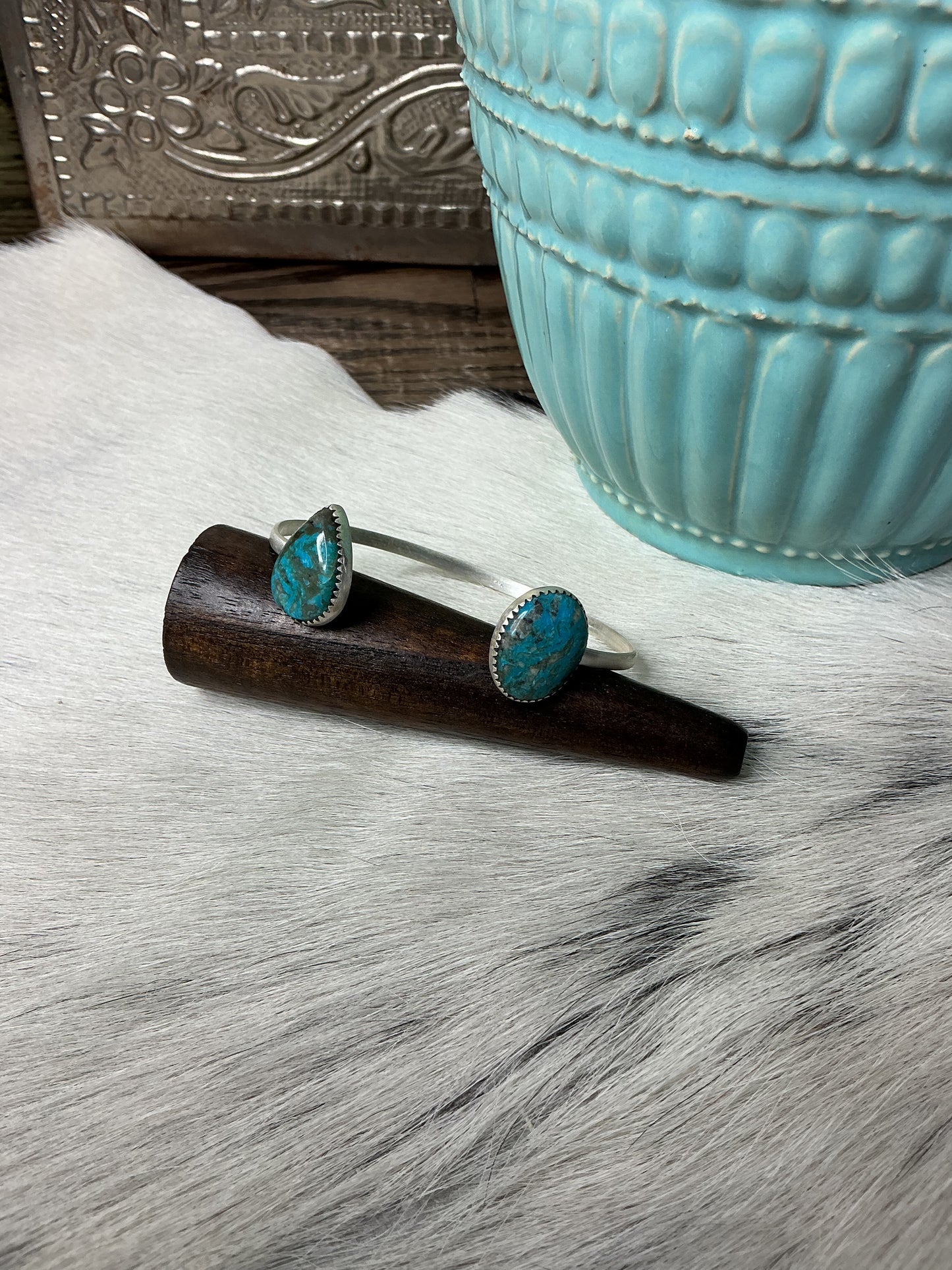 Ithaca Peak Turquoise Cuff