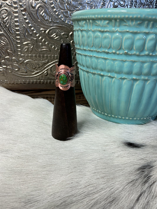 Sonoran Gold Copper Cigar Band Ring