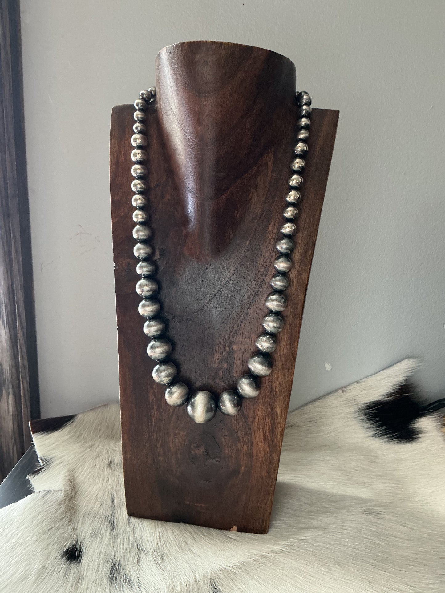 8-18mm Silver Plated Copper Pearls