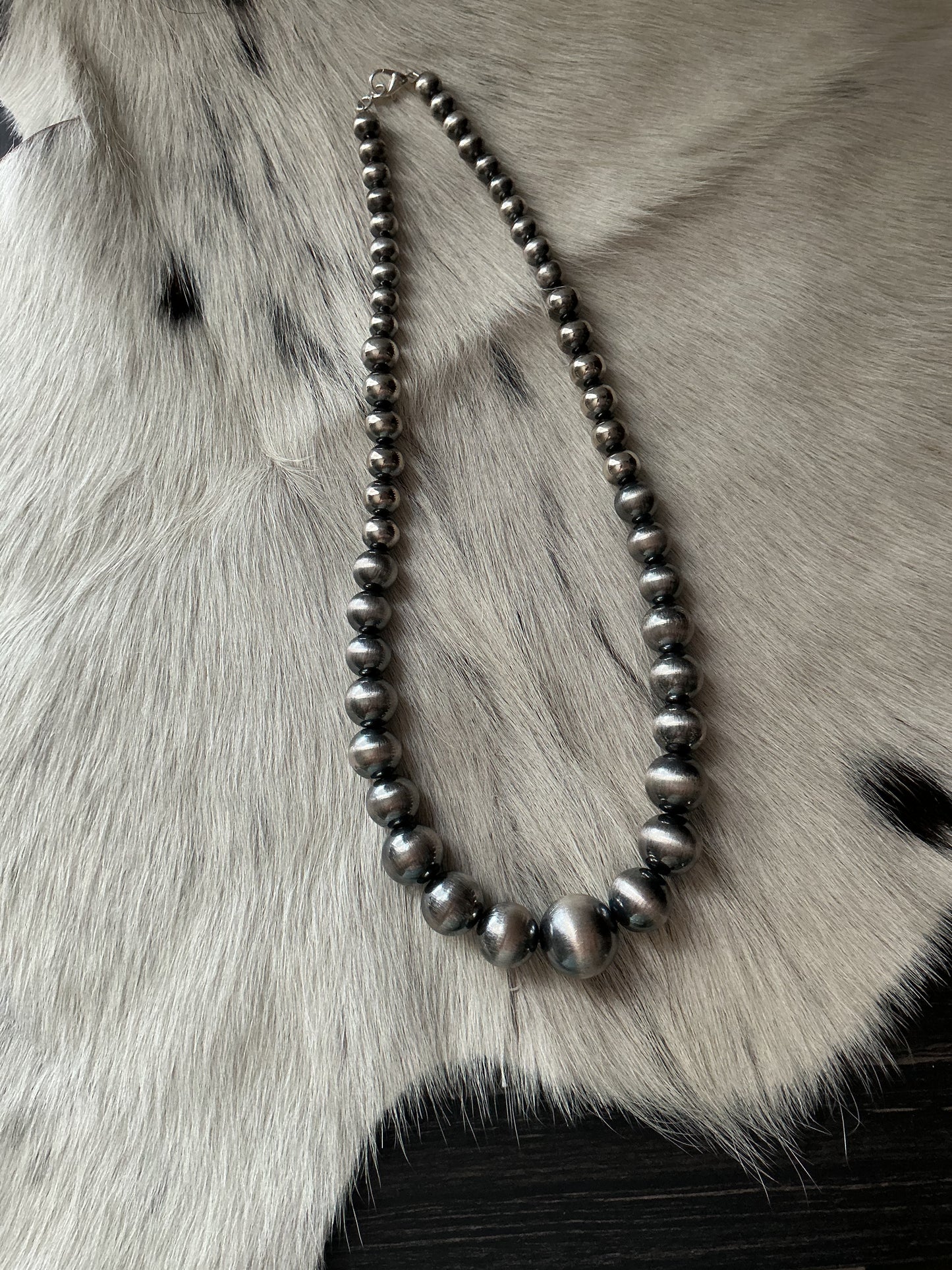 8-18mm Silver Plated Copper Pearls