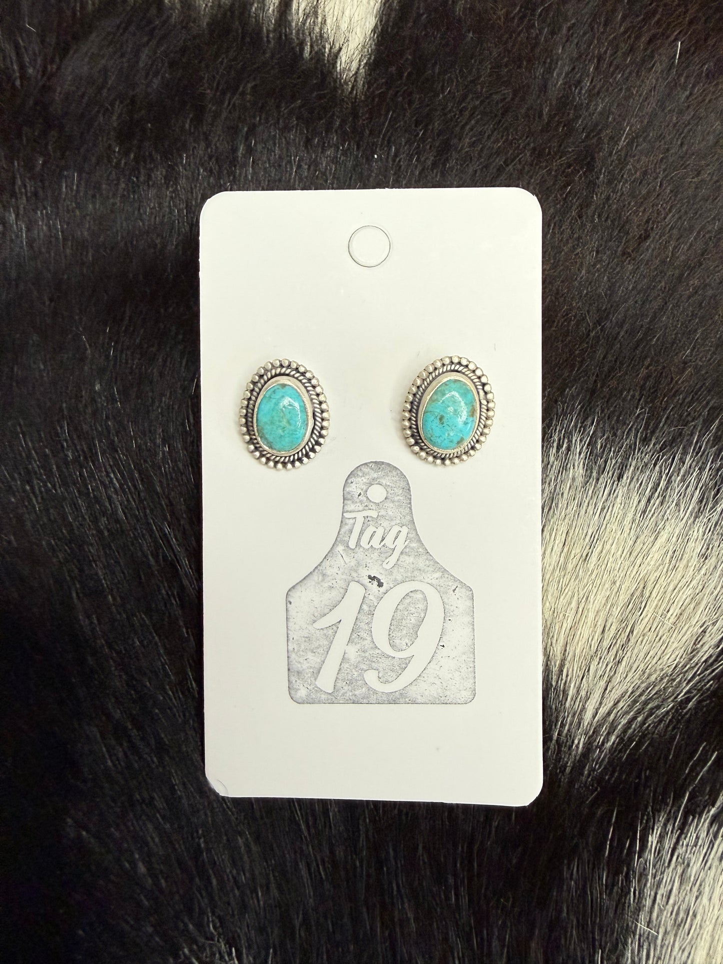 Turquoise Stud Earrings