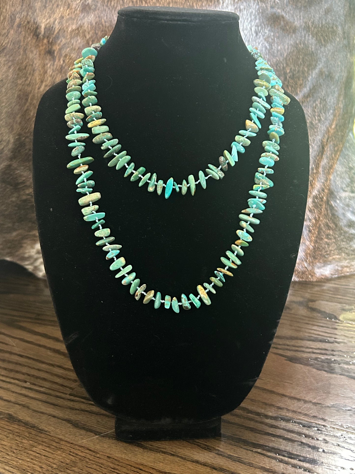 Turquoise Bead 46 inch Strand